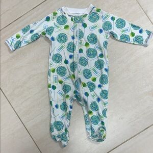 Colorful Lollipop Print Kids One Piece